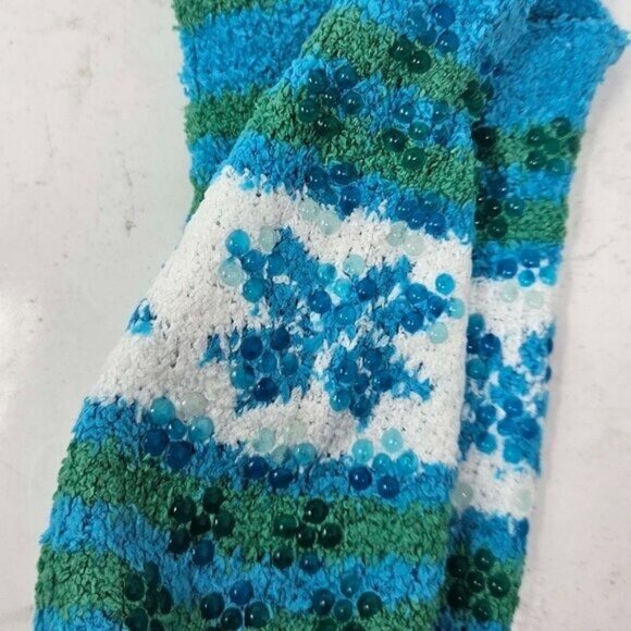 6 Pairs x Women Fuzzy Slipper Socks Soft Cozy Non-Slip House Grips Sox Size 9-11 - Picture 3 of 5